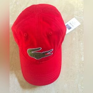 Lacoste baseball hat, new with labels
